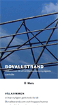 Mobile Screenshot of bovallstrand.com